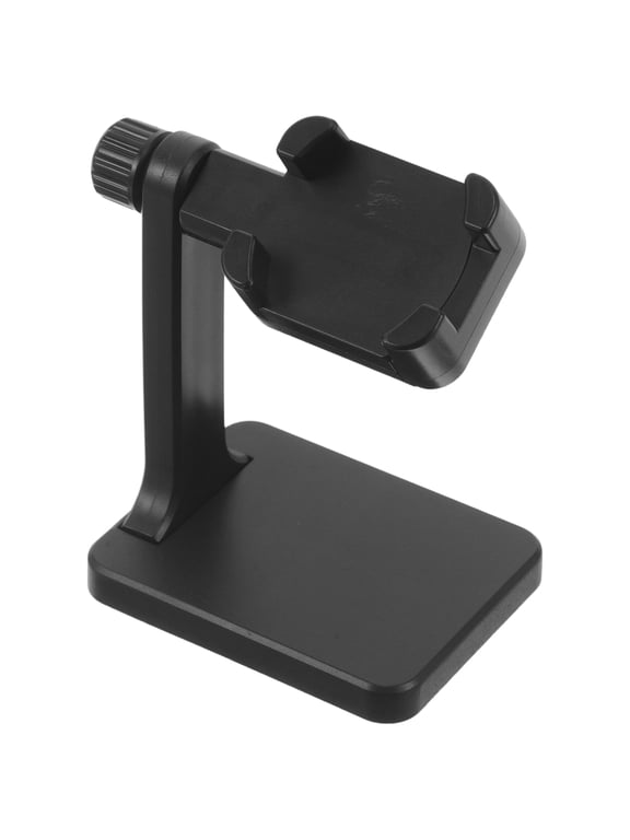 Black Smartwatch Charging Station with Cable Slot and Fast Charging Support