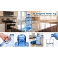 Moluckfu Blue Large Capacity Water Jug with Handle Transparent Pc ...