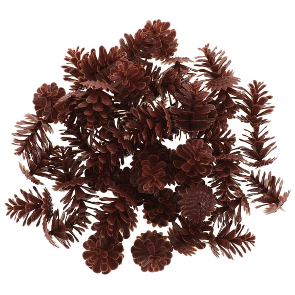 Moluckfu Cinnamon Scented Pine Cones Mini Pine Cones Decoration 50pcs