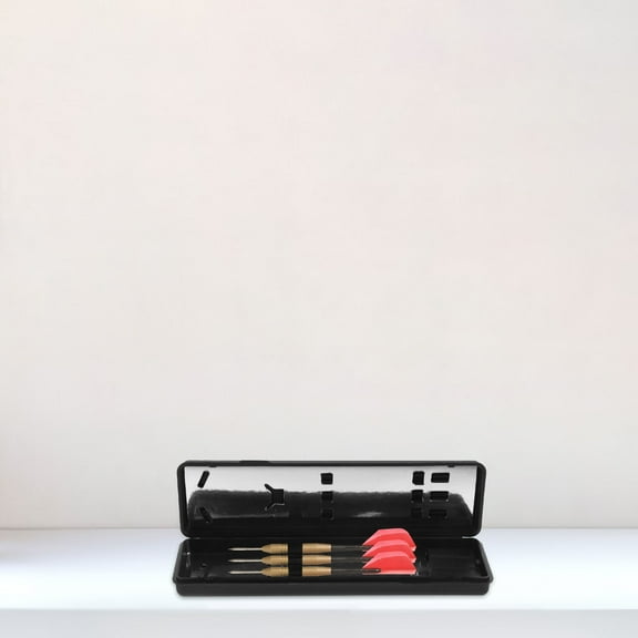 Moluckfu Dart Cases Dart Storage Box Black ABS Portability 1Pcs For Tournaments