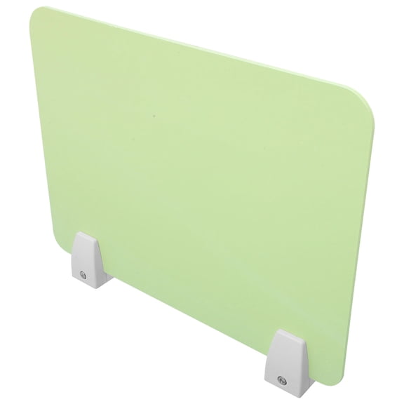 Moluckfu Desk Divider Panels Privacy Divider Board Metal Sneeze Guard Simple Design Classroom Desk Barrier 1 Set
