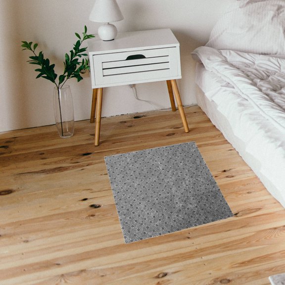 Moluckfu Handmade Grey Non Slip Tufting Cloth Backing Pad for Rug Making and DIY Carpet Binding