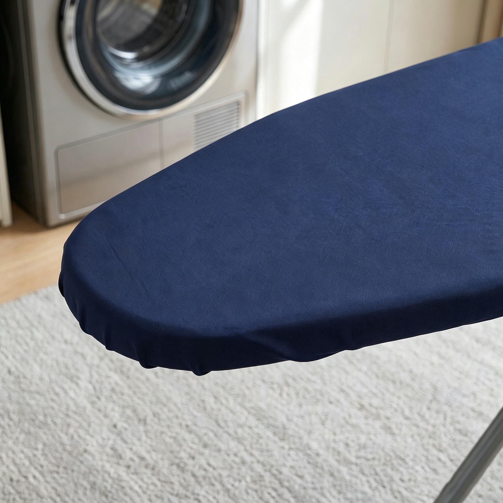 Moluckfu Heat Resistant Ironing Board Cover, Dark Blue, Smooth Texture ...
