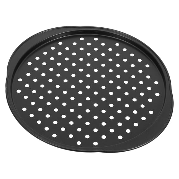 Moluckfu Home Users Round Non Stick Baking Tool Pizza Pan Cold Rolled Sheet 1Set