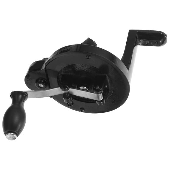 Moluckfu Manual Hand Crank for Sewing Machine Black Metal Handle Easy Installation Replacement