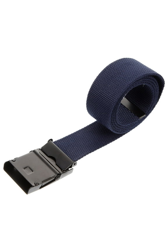 Men's Work Belts Canvas Waist Belt Navy 1Pack Charming Style Formal Occasions
