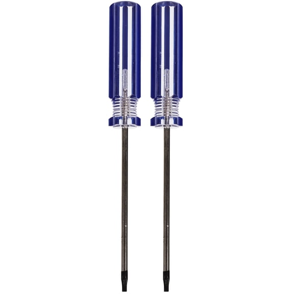 Moluckfu Screwdriver 2Pcs Blue Red for 360 Controller Repair Installation