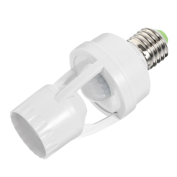 Moluckfu Sensor Lamp Holder E27 Adjustable Automatic Light Socket for Home