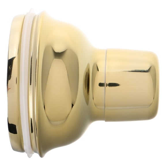 Moluckfu Shaker Cup Replacement Lid 1Pack Golden Metal For Glass Bottle Easy Cleaning