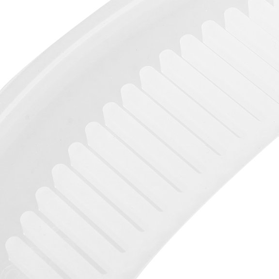 Moluckfu Silicone Mold for DIY Comb Making Flexible White Mold Suitable for Epoxy Casting and Crafts