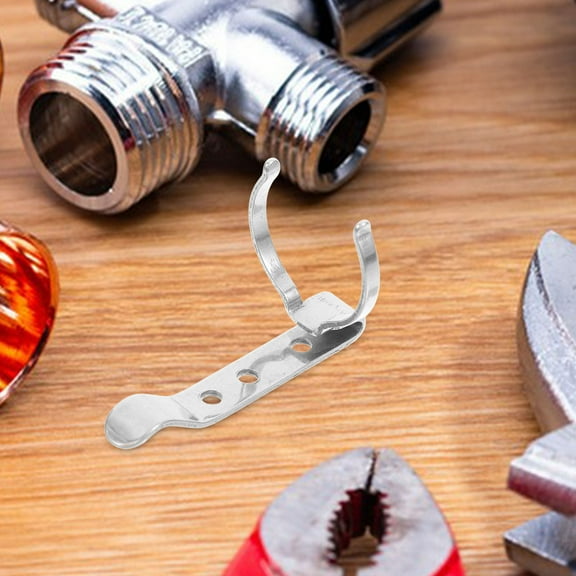 Moluckfu Stainless Steel Flashlight Clip Silver for /T3 Flashlights 1Pack