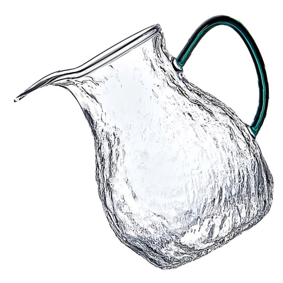 Moluckfu Versatile Transparent Glass Tea Maker Pot for Kitchen Use with Safe Thickened Glass
