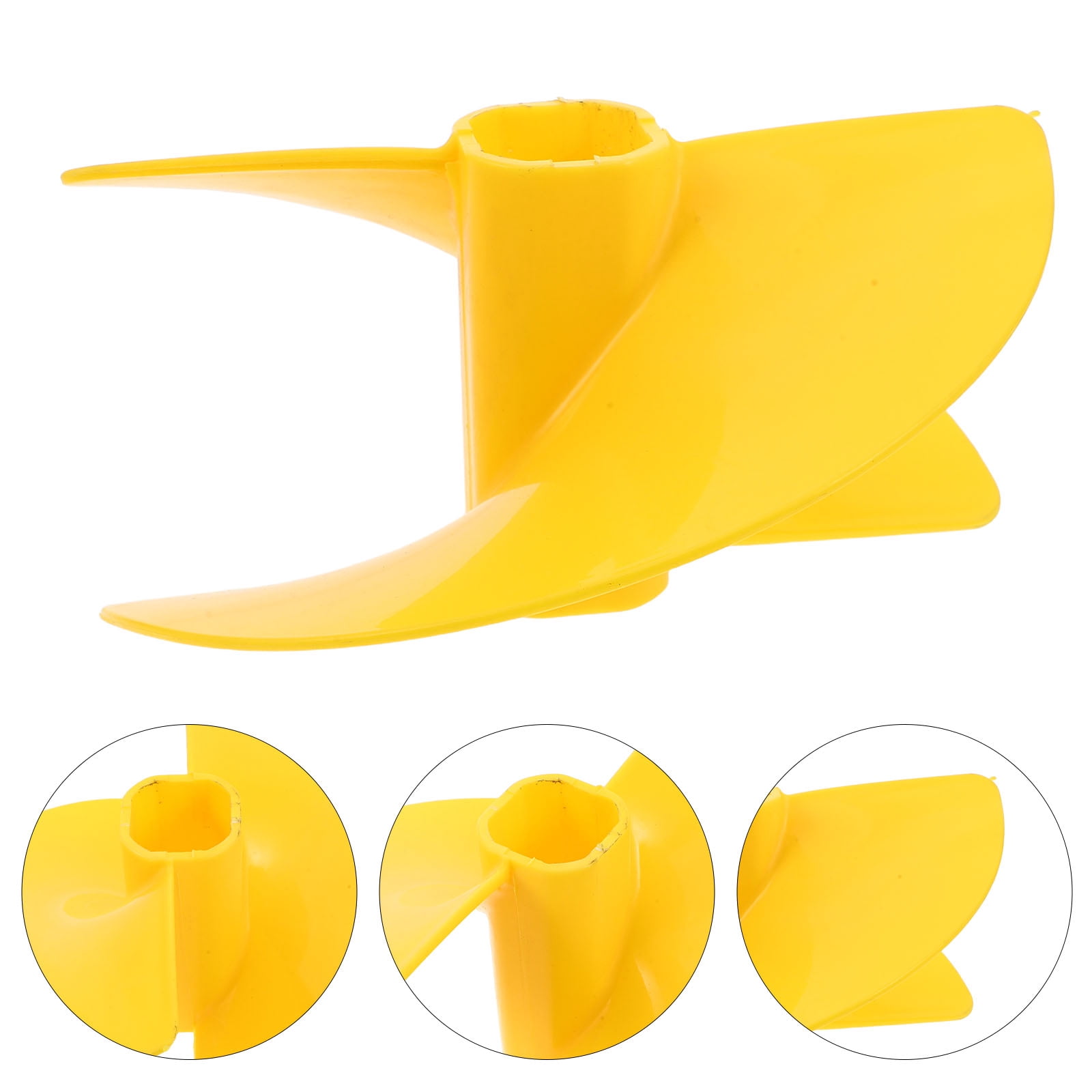 Moluckfu Yellow 8 Inch Thickened Ice Auger Replacement Blades for ...