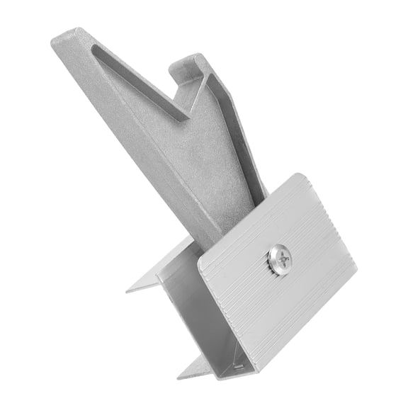 Moluckfu ladder hardware accessories Ladder Rung Lock Aluminum Silver 1Pcs