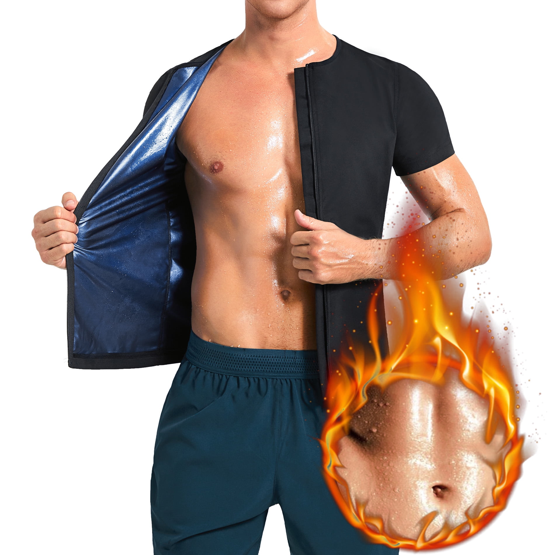 Sweat sauna shirt sale