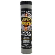 Moly Lithium Grease Superkote 2000 | NLGI 2 | EP 2 Grease | Tube | High Temperature | Heavy Duty | Industrial | Mining | Agriculture | Fifth Wheels I | Pins and Bushings I 1-Pack of 14 Oz.