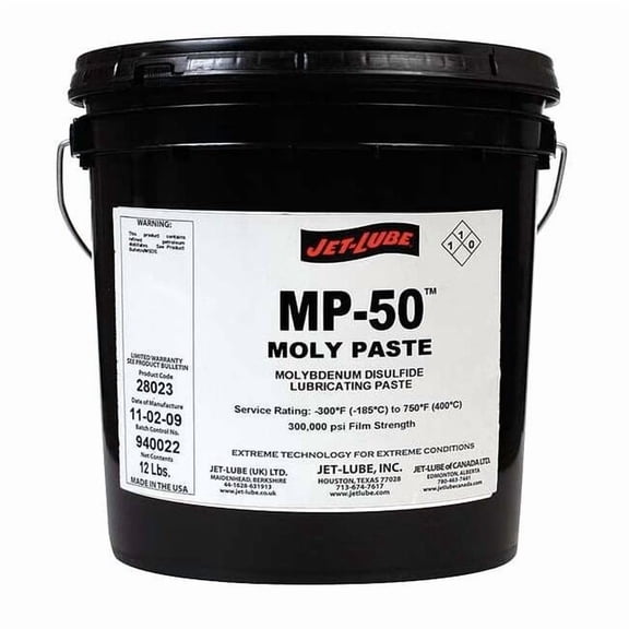 Moly Paste, 1 gal, Pail, Black 28023