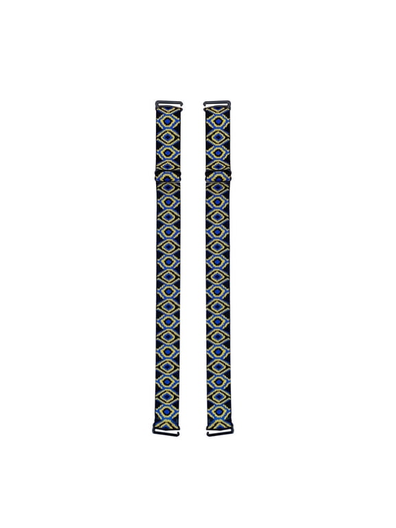 Bra Straps Decorative,Evil Eye Decor Bra Accessories,Summer Gift for Women Mom Grandma,Tirantes Para Brasier (Blue Eye)