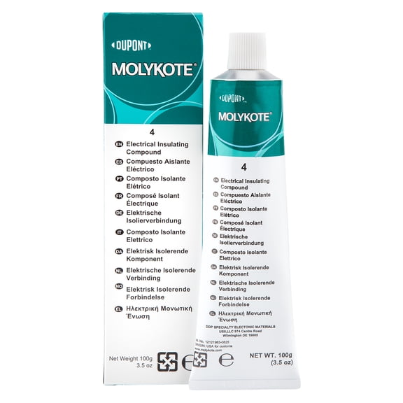 Molykote 4 Electrical Insulating Compound Dielectric Grease, 100g Tube