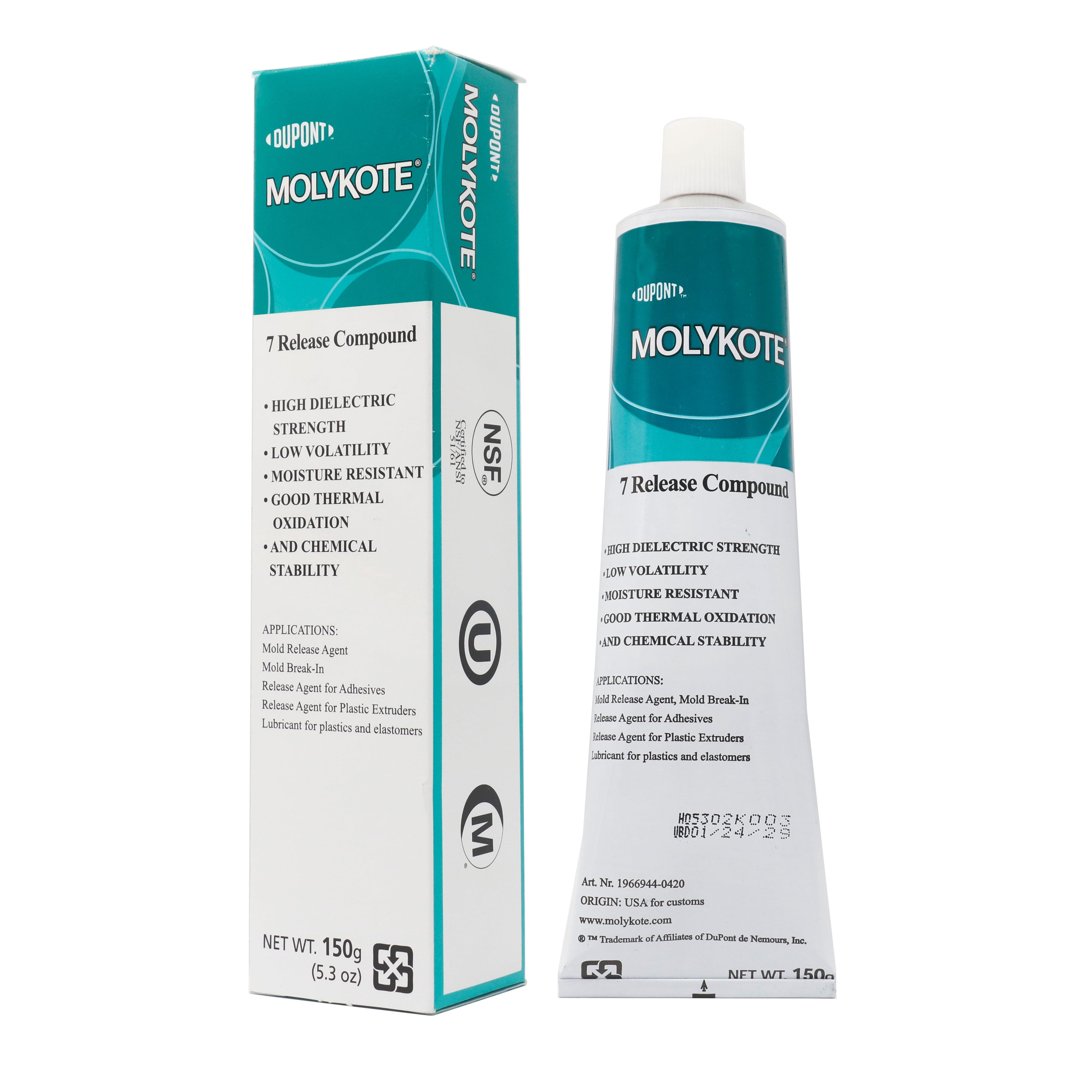 Molykote 7 Release Compound 150g 5.3oz Silicone Mold Release Agent ...