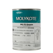 Molykote PG-75 Plastislip Grease 1kg for Plastic & Metal Lubrication Trackrod Joint Cable Gear Pump Bearing Light Load Low Temp Medium Slow Movement