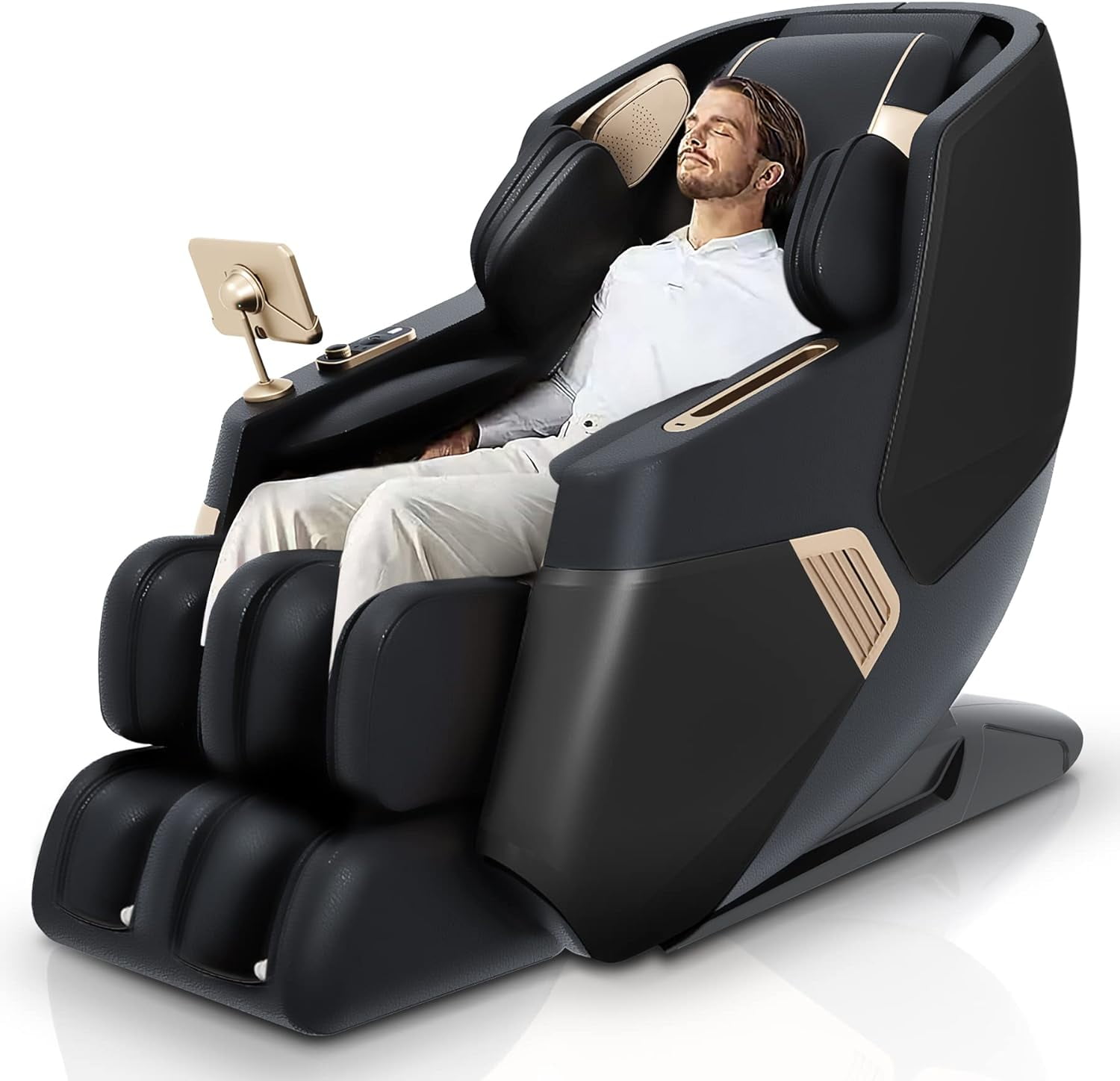 Lifesmart Full Body Zero Gravity Brown Massage Chair