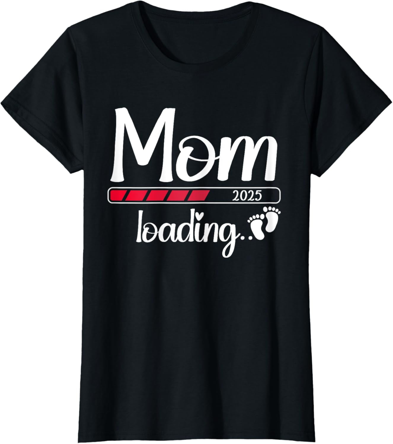 Mom 2025 Loading Pregnant 2025 Mom Est. 2025 TShirt