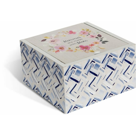 Pavilion Gift Company - Mom - 4" x 4" Sliding Keepsake Box