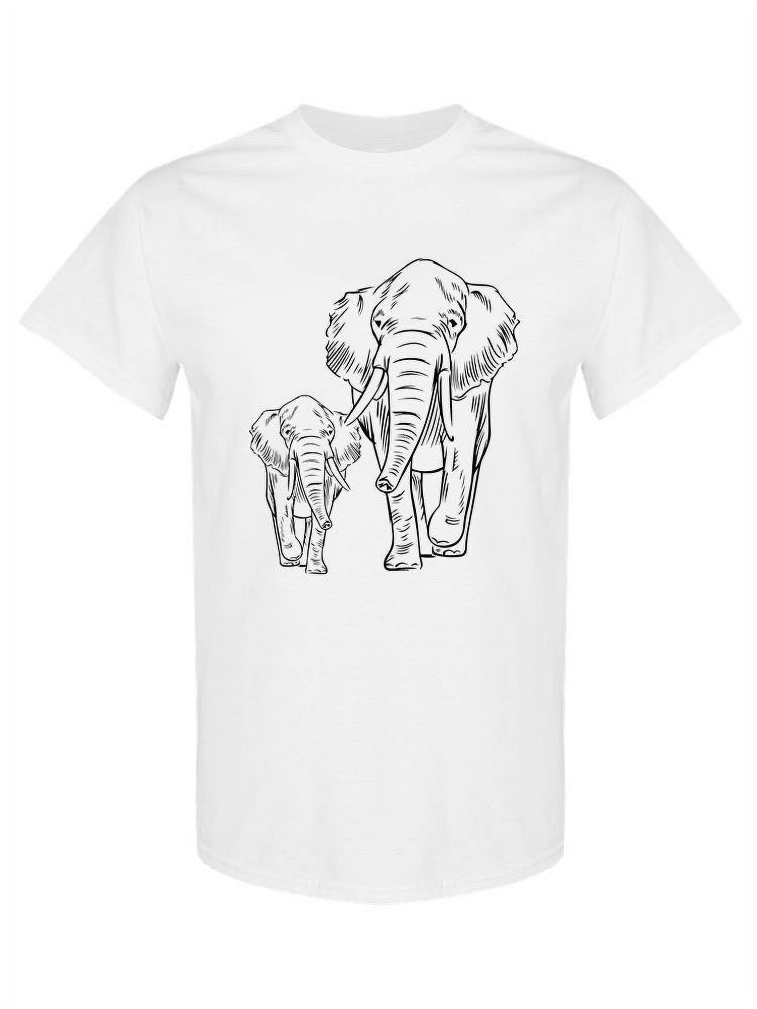 Elephant t shirt women's cheap