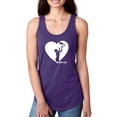 thumbnail image 1 of Mom And Baby Heart Silhouette Racerback Tank Women -Image by Shutterstock, Female Large, 1 of 4