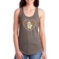 thumbnail image 1 of Mom And Baby Heart Wreath Racerback Tank Women -Image by Shutterstock, Female XX-Large, 1 of 4