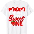 thumbnail image 1 of Mom And Dad Berry Sweet One Birthday Girl Strawberry Family T-Shirt, 1 of 4