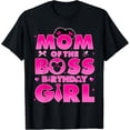 thumbnail image 1 of Mom And Dad Of The Boss Birthday Girl Baby Family Matching T-Shirt Unisex S-5XL Hot Trending Shirt, Vintage Birthday Gift, 1 of 2