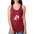 thumbnail image 1 of Mom And Daughter Silhouette Racerback Tank Women -Image by Shutterstock, Female Small, 1 of 4