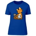 thumbnail image 1 of Mom And Her Kids Cartoon T-Shirt Women -Image by Shutterstock, Female Medium, 1 of 2