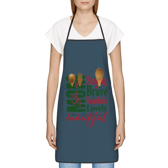 Mom Apron, Best Mom Ever Gifts, Thoughtful Mothers Day Gifts for New Mom, Grandma, Wife, Birthday, Kitchen Apron with Pockets - Waterproof Cooking Bib for BBQ Baking Gardening Cafe, Baker Gift ideas