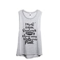 thumbnail image 1 of Mom Asking A Boy To Wear Pants Women's Fashion Sleeveless Muscle Workout Yoga Tank Top Sport Grey Medium, 1 of 3