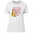 thumbnail image 1 of Mom & Baby Happy Mothers Day Tee Women's -Image by Shutterstock, 1 of 2