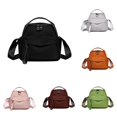thumbnail image 1 of Mom Bag Crossbody Small pañaleras Diaper Bag Nylon Purse for Women Multiple Pockets Nylon Handbag, 1 of 6