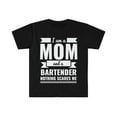 thumbnail image 1 of Mom Bartender Nothing Scares me Unisex T-shirt, S-3XL Mother’s Day Gift, 1 of 2