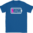 thumbnail image 1 of Mom Battery Low T-Shirt Funny Mothers Day Little Kids Energy Graphic Tee - Royal Blue, 5XL, 1 of 1