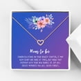thumbnail image 1 of Mom to Be Mother's Day Gift, New Mom Mother's Day Gift, Gift for New Mom, New Mom Gift Box, New Mom Gift for Her, Gifts for New Mom, Congratulations Gift [Rose Gold Heart,Blue-Purple Gradient], 1 of 5