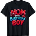 thumbnail image 1 of Mom Birthday Boy Spider Family Matching T-Shirt, 1 of 2