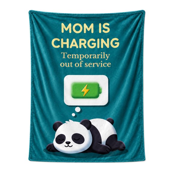 Mom Blanket Lightweight Warm Flannel Travel Comfort Soft Cozy Blanket for Travel and Napping 50x40