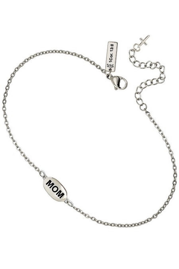 Mom Bracelet- Psalm 127:3 / 1 Corinthians 13:8 by Shields of Strength