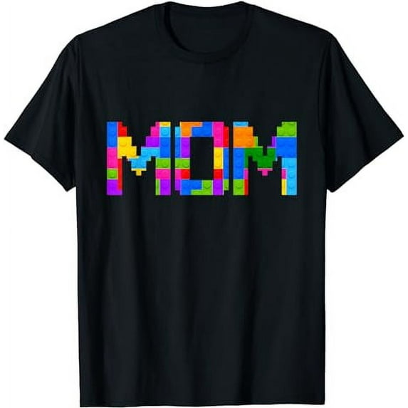 Mom Brick Builder Funny Blocks Master Builder T-Shirt