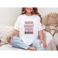thumbnail image 1 of Mom Bruh Unisex T-shirt Funny Tired Mom Quote Sarcastic Family Humor, for men & women, up to size 5XL., 1 of 2