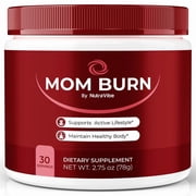 Mom Burn   Natural Daily Powder Formula Designed to Align with Fitness Goals, Support an Active Lifestyle & Body Balance 30 Servings