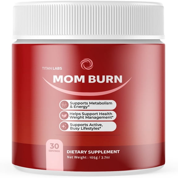 Mom Burn Powder Advanced Formula Supplement to Support Active Lifestyle MomBurn 30 Servings