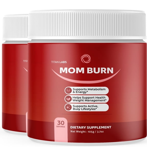 Mom Burn Powder Advanced Formula Supplement to Support Active Lifestyle MomBurn 60 Servings